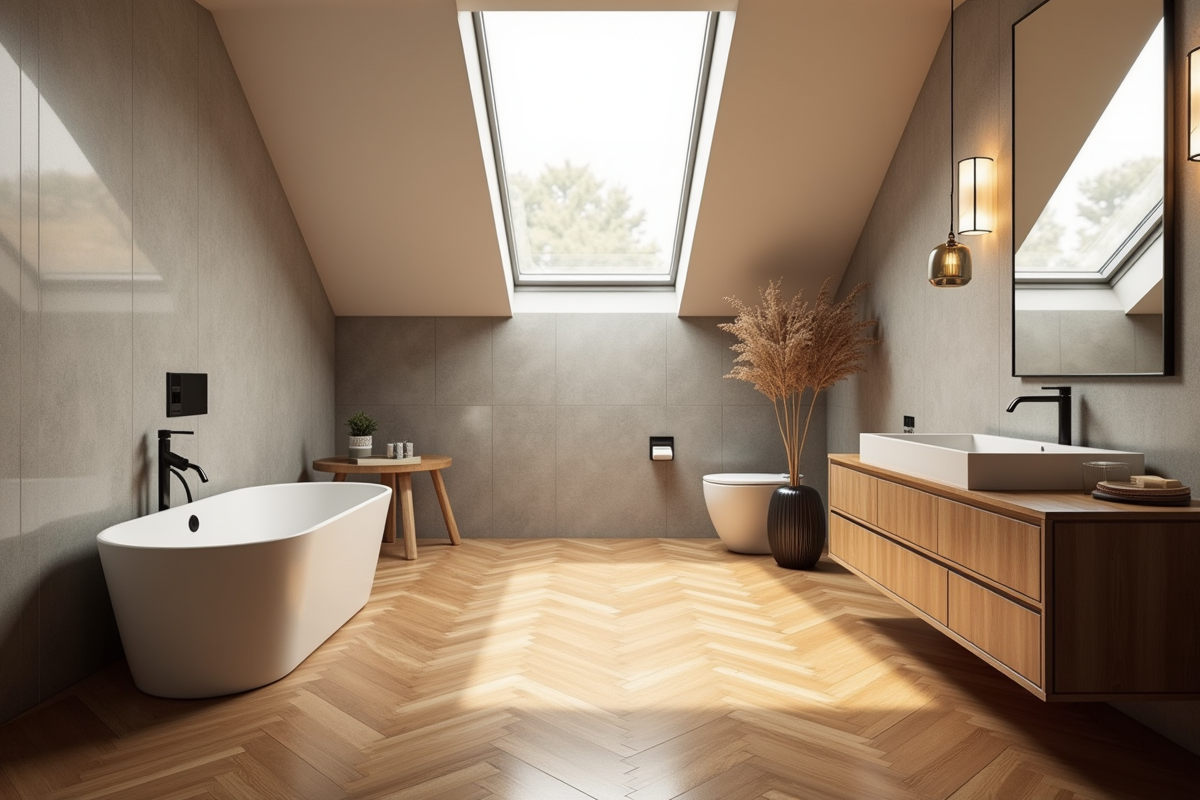 parquet salle de bain